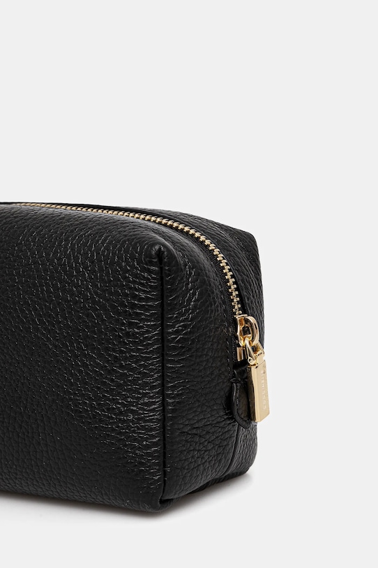 Coccinelle kosmetyczka skórzana E5.MT5.25.F7.01 czarny AW24