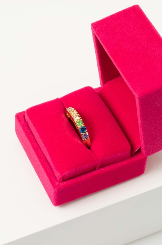 Kurt Geiger London pierścionek 8833269429 multicolor AA00