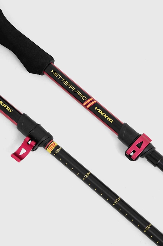 Viking kije trekkingowe Kettera Pro Trekking 610.25.7713 czarny SS23