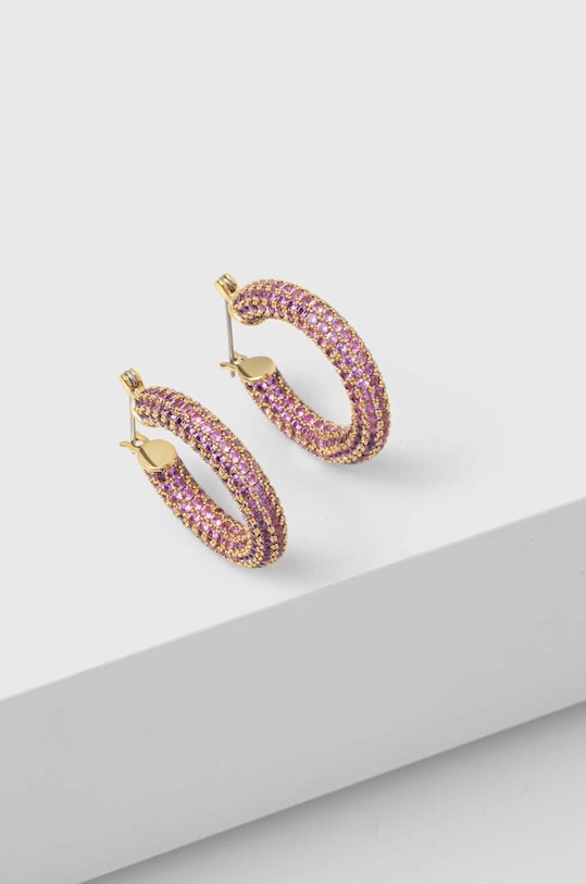 LUV AJ kolczyki cyrkonia różowy CC22.E.PBAH.P.G