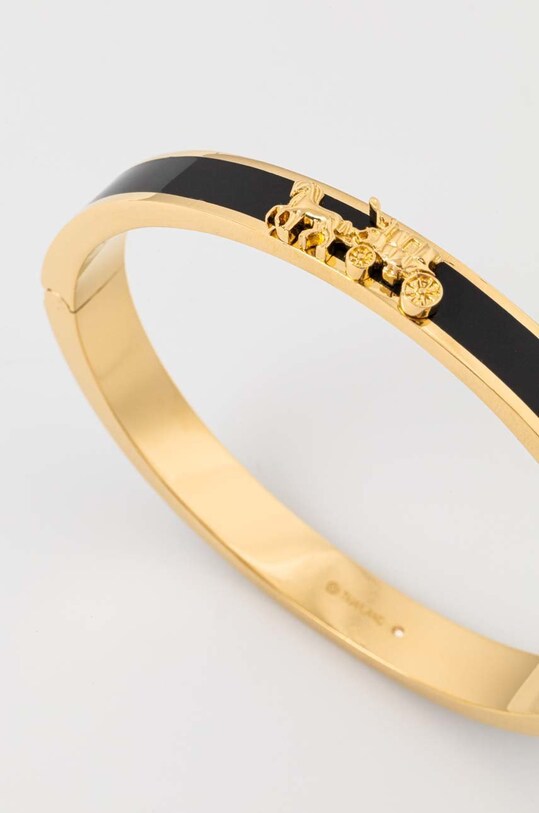 Coach bransoletka 335755GLD czarny SS23