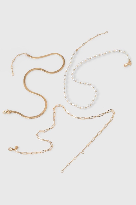 Aldo naszyjnik MALLORYY 3-pack 3-pack złoty MALLORYY.102