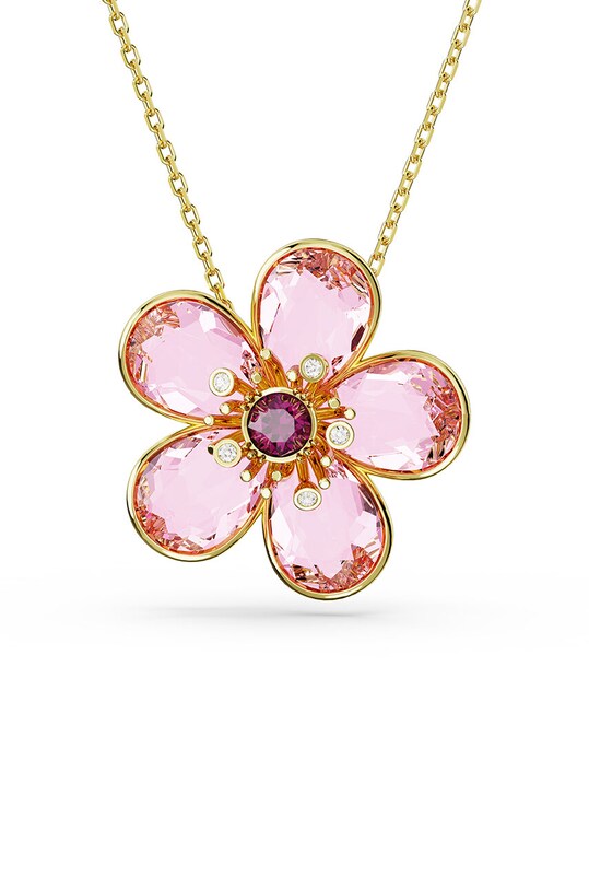 Swarovski naszyjnik Florere cyrkonia różowy 5657875