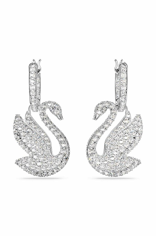 Аксессуары Сережки Swarovski Iconic Swan 5647545 серебрянный