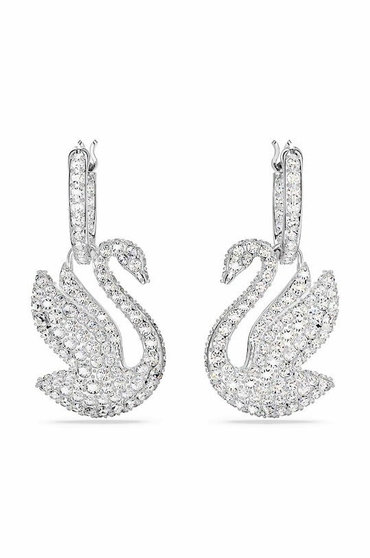 Аксессуары Сережки Swarovski Iconic Swan 5647545 серебрянный