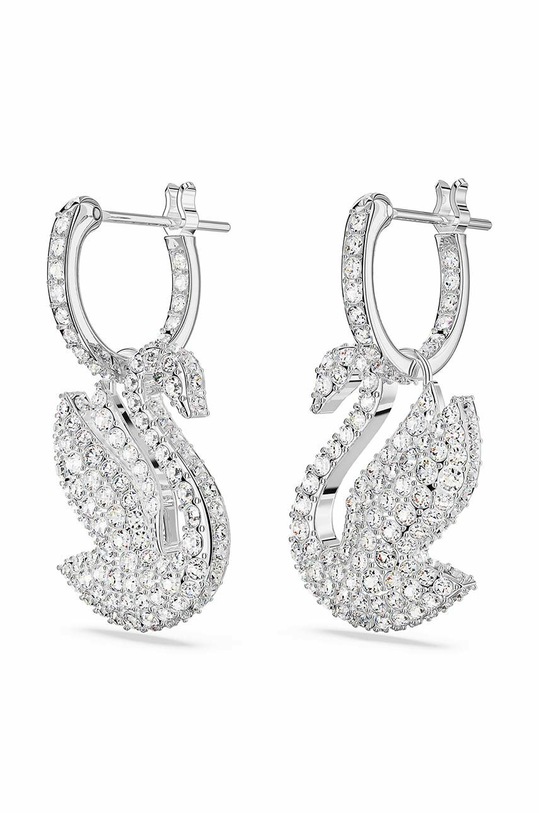 Сережки Swarovski Iconic Swan серебрянный 5647545
