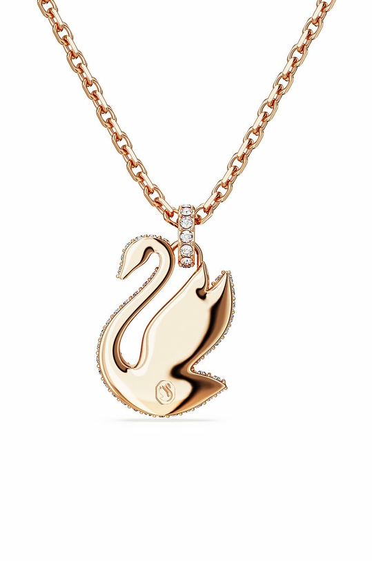 Ogrlica Swarovski Iconic Swan 5647552 5647552 roza