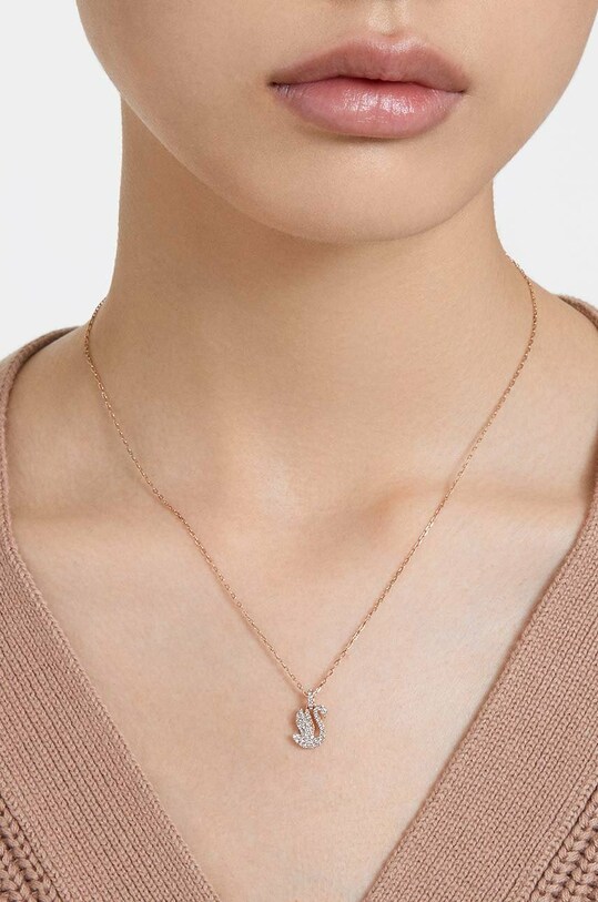 Swarovski colier Iconic Swan 5647555 aur SS23