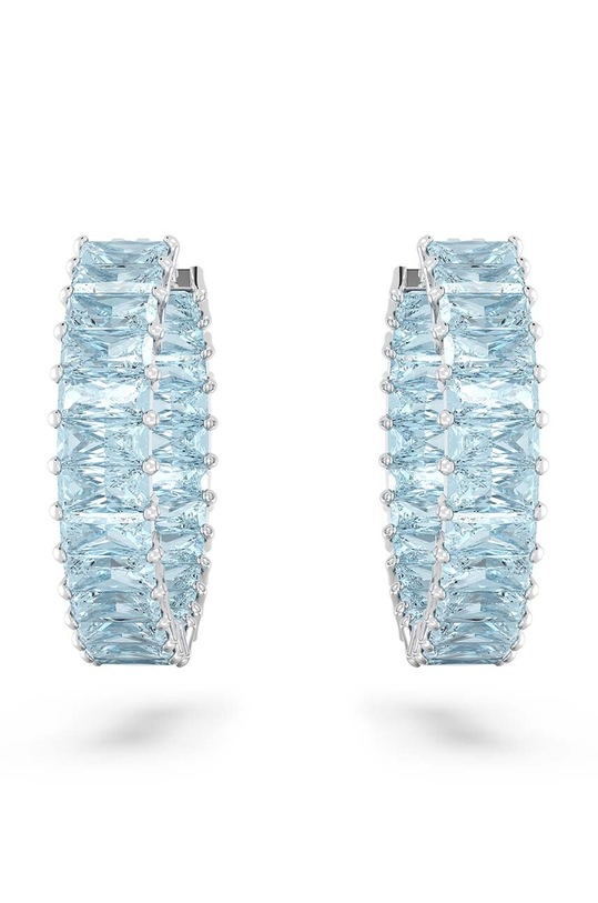 Doplnky Náušnice Swarovski 5659037 MATRIX 5659037 modrá