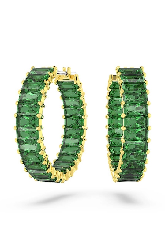 Náušnice Swarovski Matrix 5658651 ostatné zelená 5658651