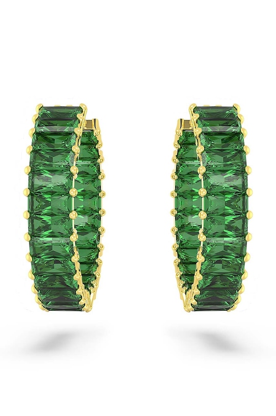Doplnky Náušnice Swarovski Matrix 5658651 5658651 zelená