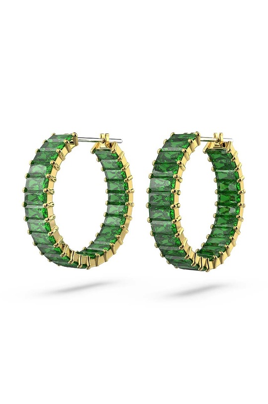 Náušnice Swarovski Matrix 5658651 zelená 5658651