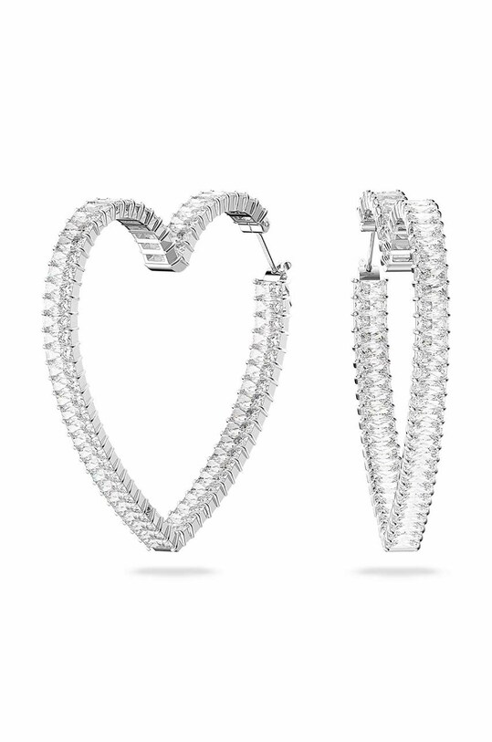 Swarovski cercei Matrix zirconiu cubic argintiu 5647591