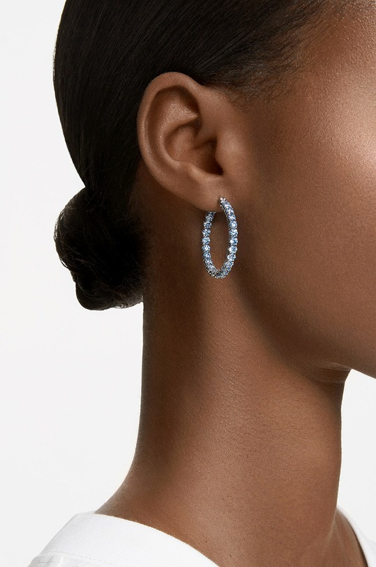 Сережки Swarovski 5647446 MATRIX 5647446 блакитний SS23