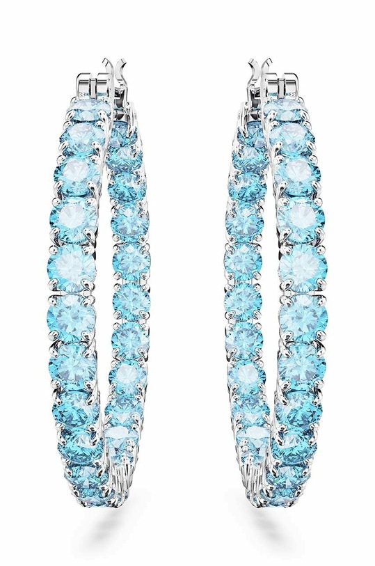 Аксесуари Сережки Swarovski 5647446 MATRIX 5647446 блакитний