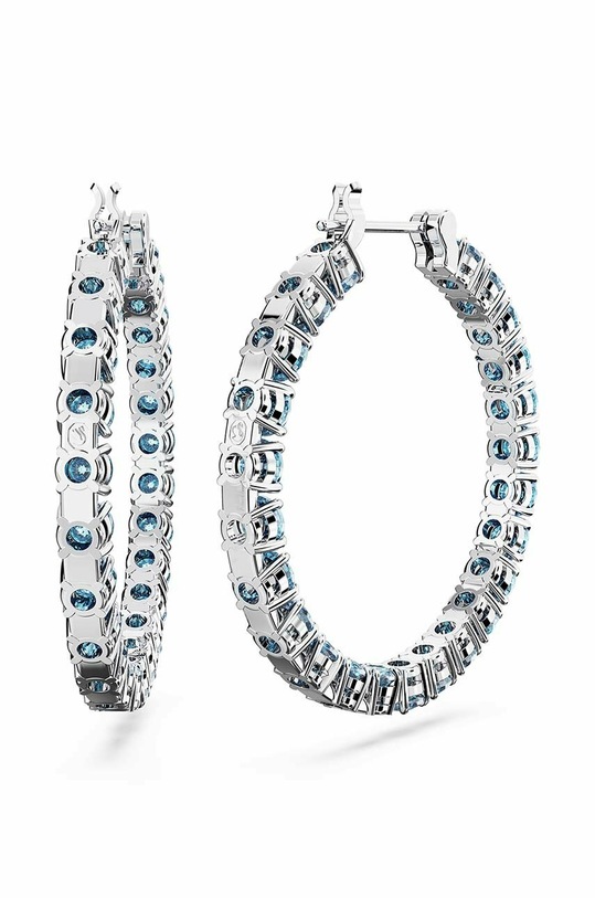 Сережки Swarovski 5647446 MATRIX 5647446 блакитний