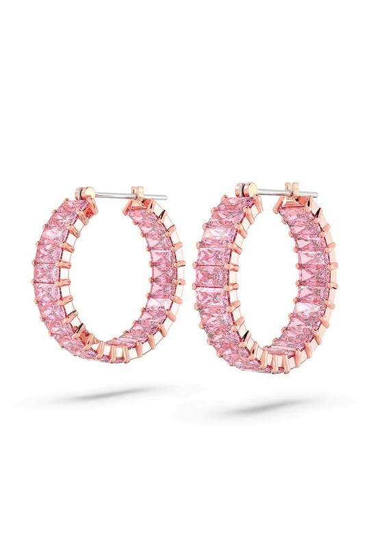 Аксесуари Сережки Swarovski 5657726 MATRIX 5657726 рожевий