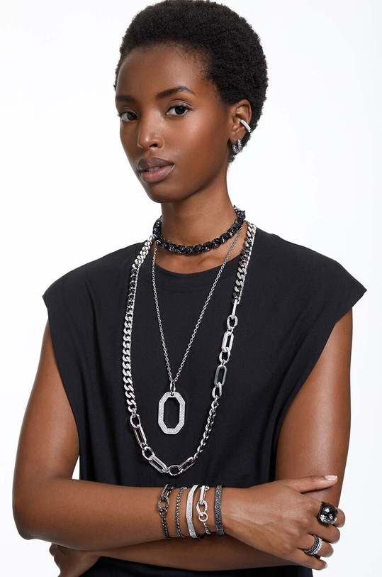 Akcesoria Swarovski kolczyki Matrix 5658650 srebrny