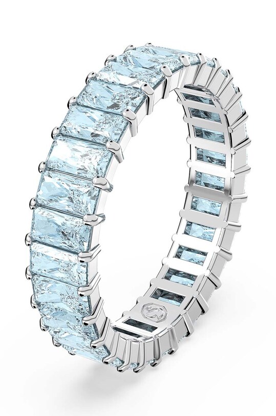 Dodatki Prstan Swarovski Matrix 5661910 modra