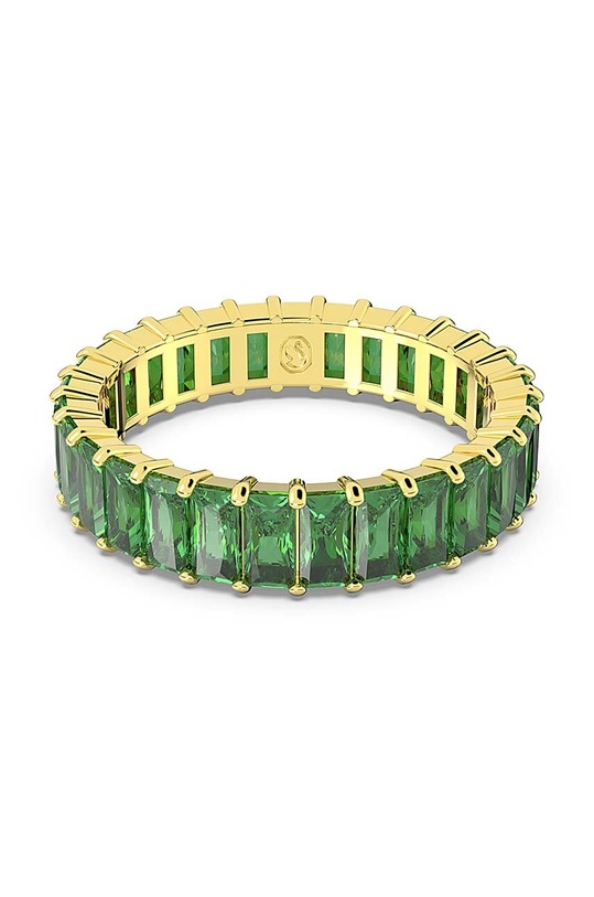 Prstýnek Swarovski Matrix zirkonie zelená 5648909