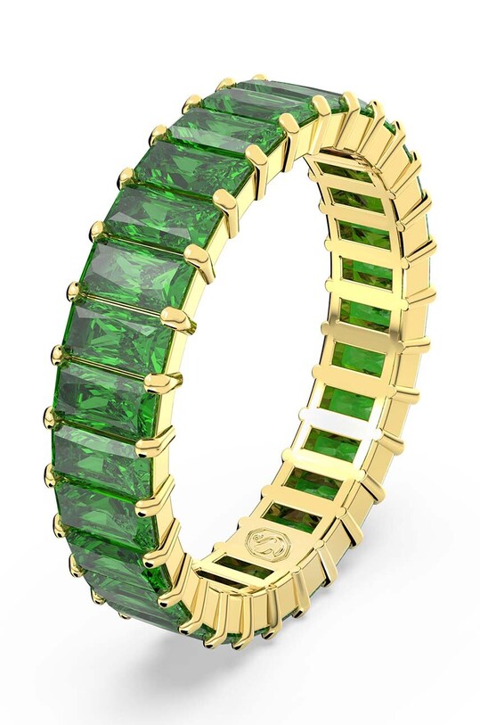 Akcesoria Swarovski pierścionek Matrix 5648909 zielony