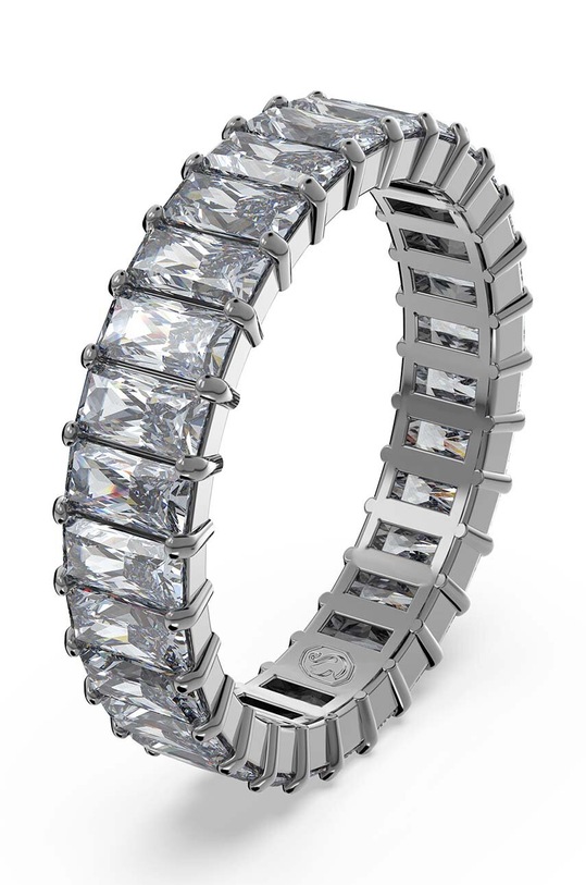 Prstienok Swarovski Matrix strieborná 5648917
