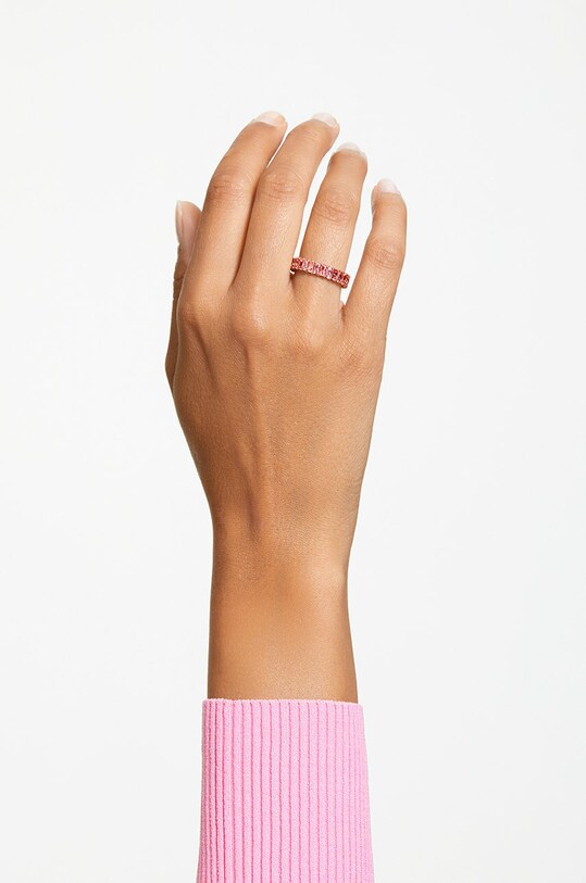 Swarovski inel Matrix 5647589 roz SS23