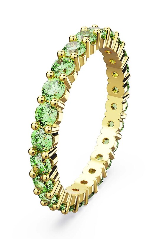 Swarovski inel Matrix 5658662 verde SS23