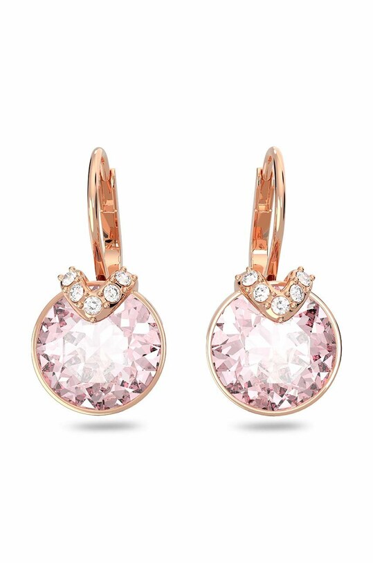 Dodaci Naušnice Swarovski Bella 5662114 roza