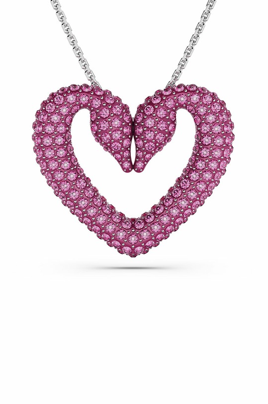 Κολιέ Swarovski Una κρύσταλλο Swarovski ροζ 5646571