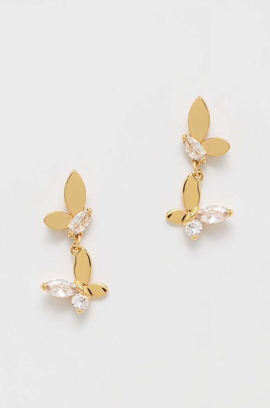 Kate Spade kolczyki cyrkonia złoty K7602.Y55