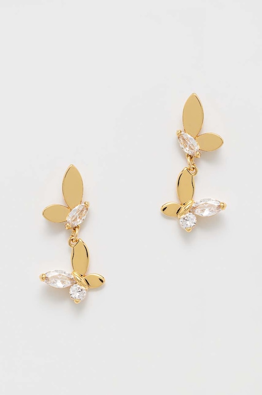 Сережки Kate Spade циркон золотий K7602.Y55