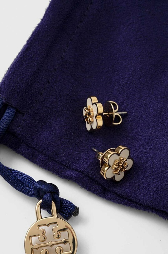 Tory Burch kolczyki 147151.701 beżowy SS23