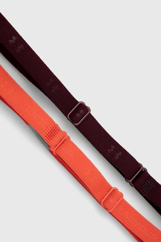 Under Armour bentite pentru cap 2-pack 1376723 rosu SS24