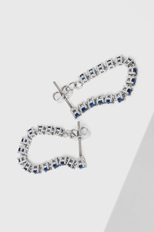 Сережки LUV AJ циркон блакитний CC22.E.BCS.B.S