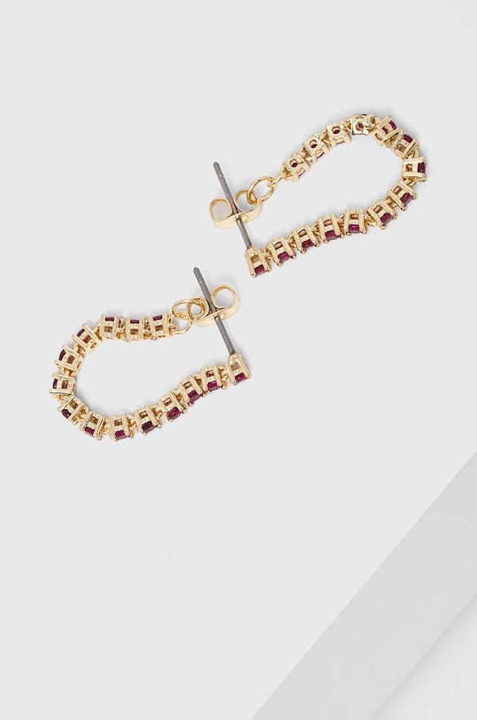 Σκουλαρίκια LUV AJ ζιρκόνια κόκκινο CC22.E.BCS.R.G