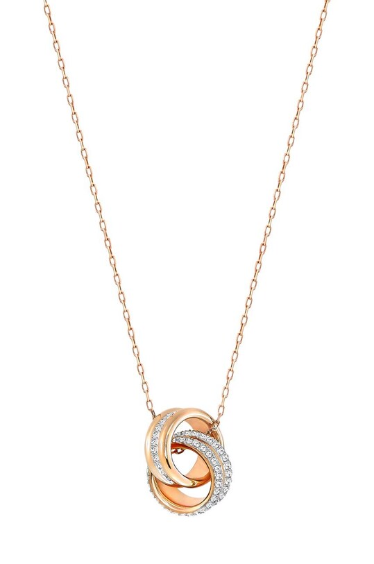 Колие Swarovski FURTHER кристли Swarowski злато 5240525