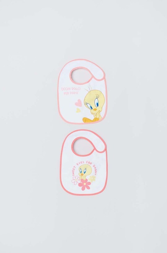 OVS śliniak niemowlęcy 2-pack 2-pack różowy 1760743.Newborn.Miscell