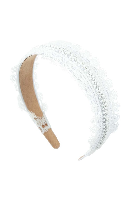 Jamiks opaska dziecięca CONNIE CONNIE.Opaska.JLF080.G biały SS23