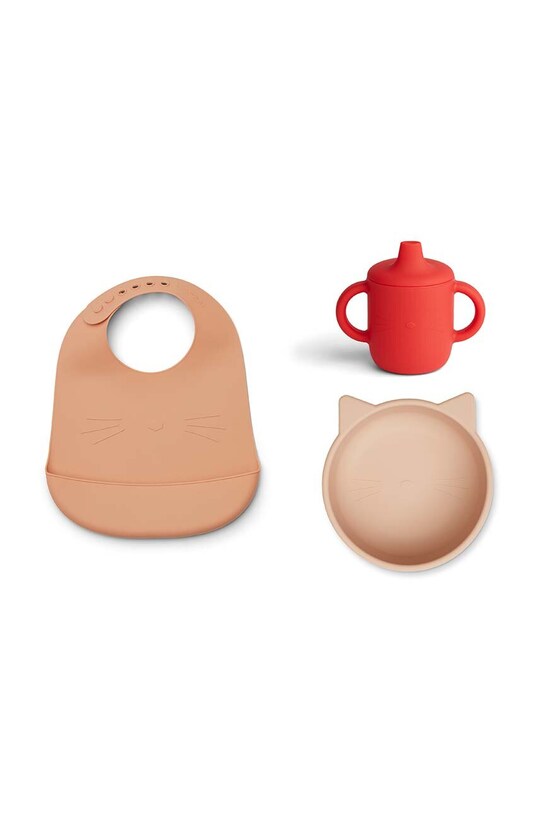 Otroški set za večerjo Liewood oranžna LW14320