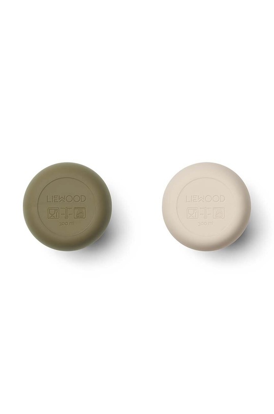 Dziewczynka Liewood kubek niemowlęcy 2-pack LW14322 beżowy
