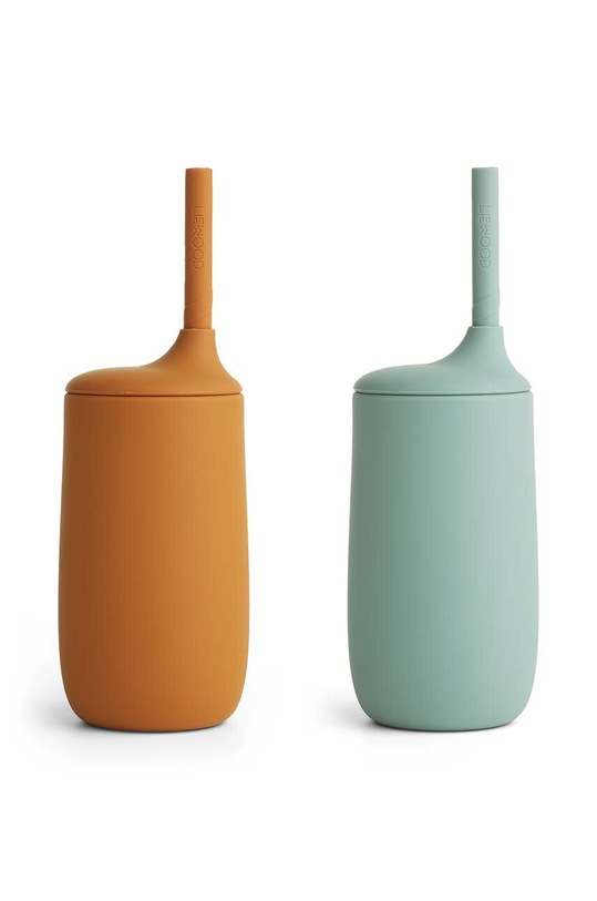 Liewood kubek niemowlęcy 2-pack 2-pack zielony LW14322