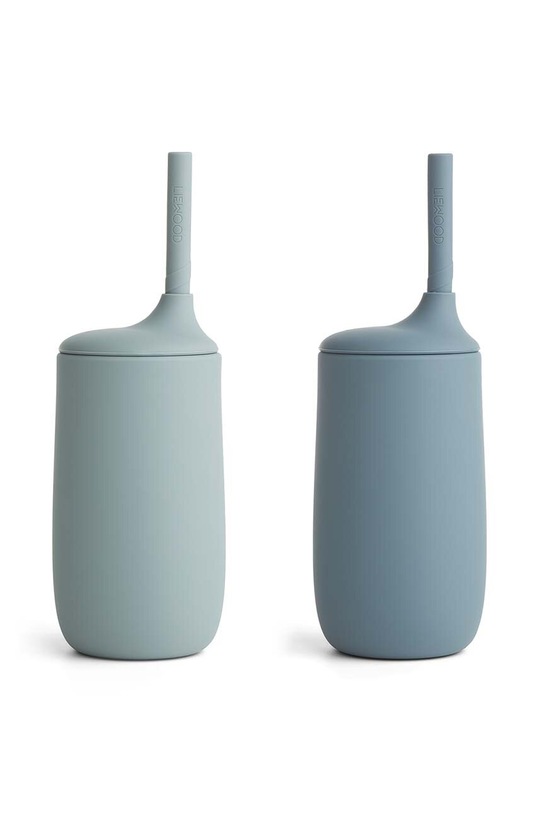 Liewood kubek niemowlęcy 2-pack 2-pack niebieski LW14322