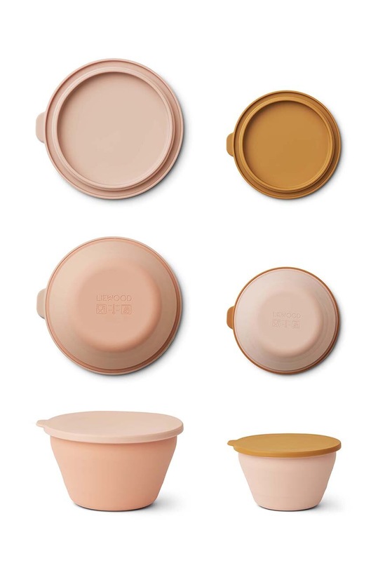 Zdjelica za djecu Liewood 2-pack roza LW14389