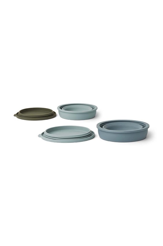 Dziewczynka Liewood miska dla dzieci 2-pack LW14389 niebieski