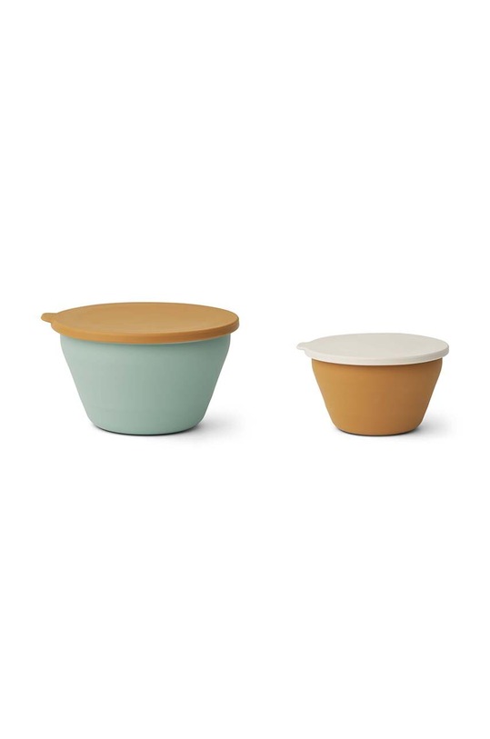 Παιδικό μπολ Liewood 2-pack 2-pack καφέ LW14389