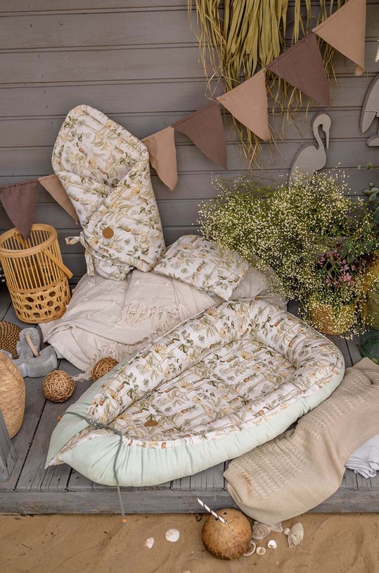 Jamiks poduszka niemowlęca ANGELA ANGELA.Poduszk.JWF080.K zielony SS23