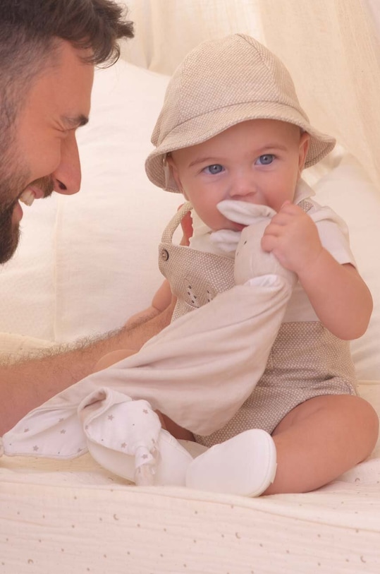 Detská plyšová hračka Mayoral Newborn béžová 19274.1A.NEWBORN