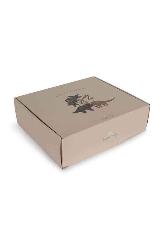 Konges Sløjd zabawka niemowlęca – urodzinowy pociąg BIRTHDAY TRAIN KS3912 niebieski SS23