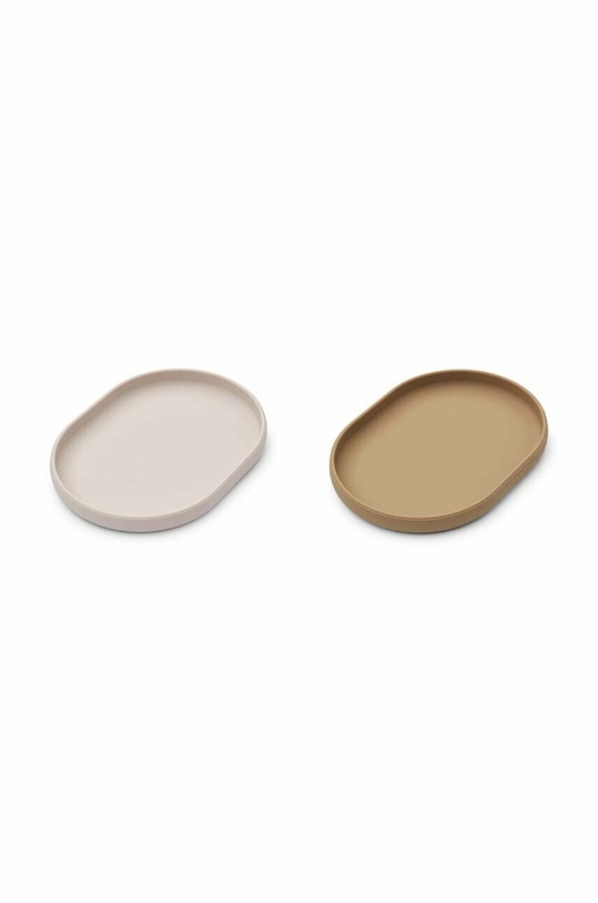 Liewood talerzyk 2-pack 2-pack beżowy LW15506